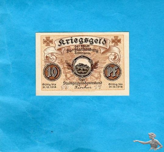 10 Pfennig Bad Blankenburg 1917